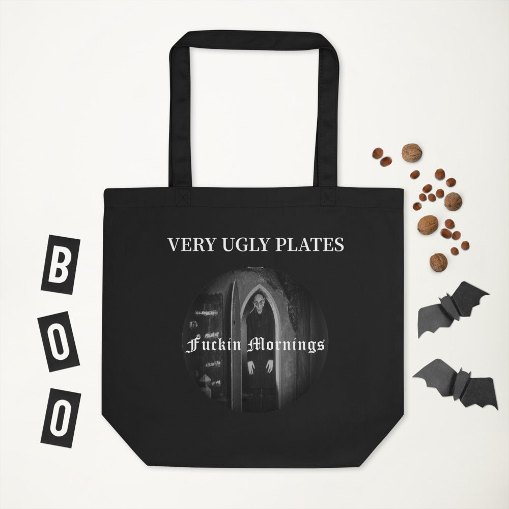 fuckin mornings tote bag