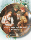 dog allergic wall plate