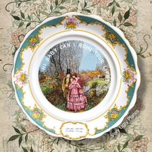 hi baby wall plate