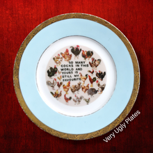 Load image into Gallery viewer, so many cocks wall plate