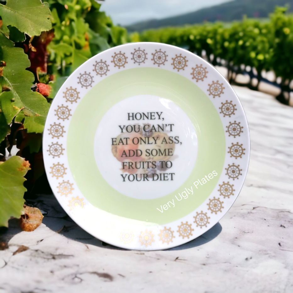 ass diet wall plate