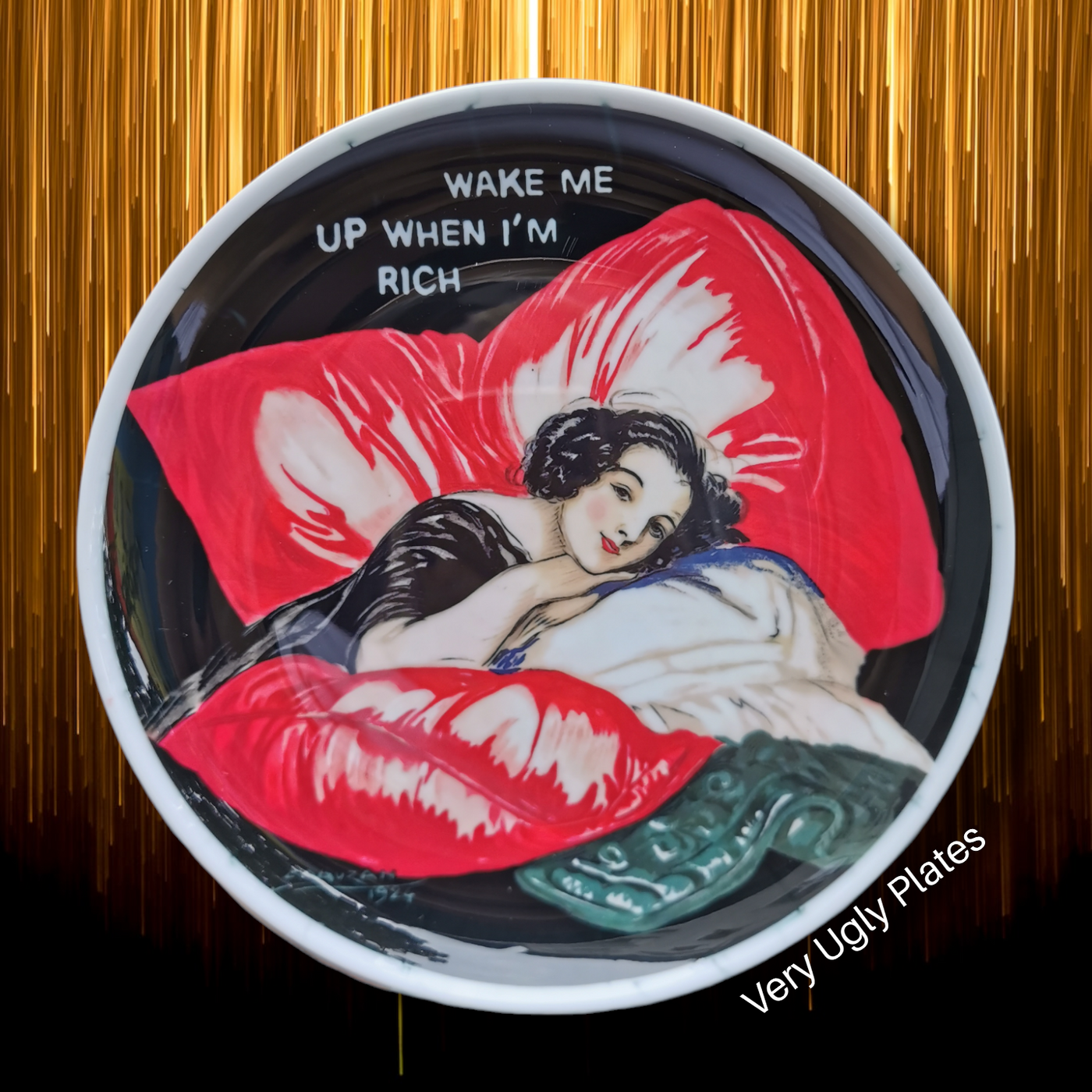 wake me up wall plate