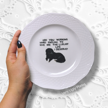 Load image into Gallery viewer, dishwasher and microwave safe dessert plate luxury life