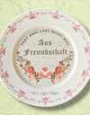 aus freundschaft wall plate