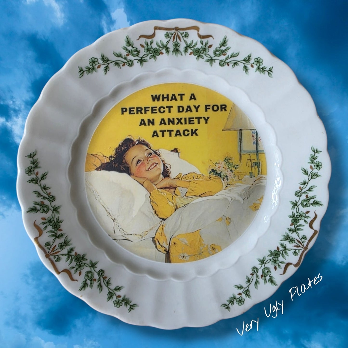 Anxiety attack plate