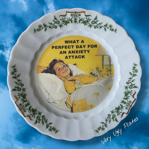 Anxiety attack plate