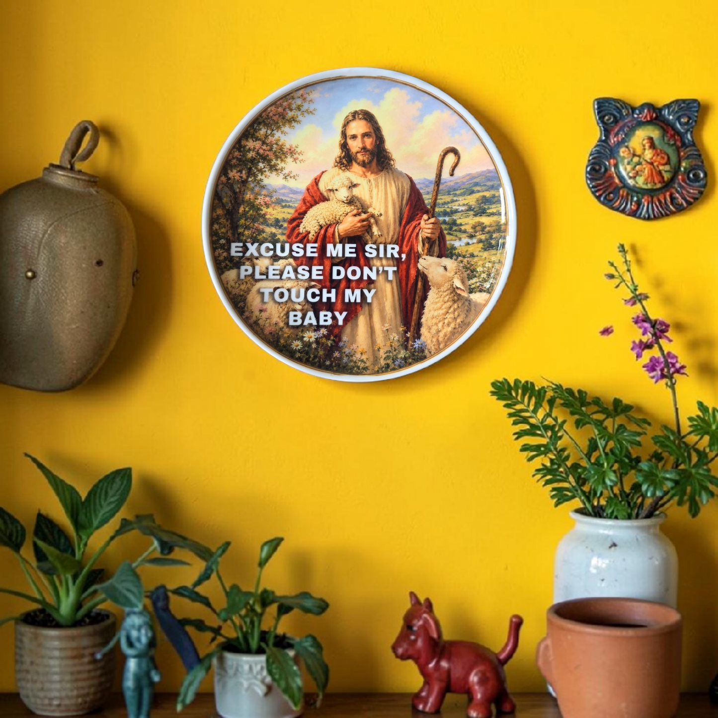 Jesus plate