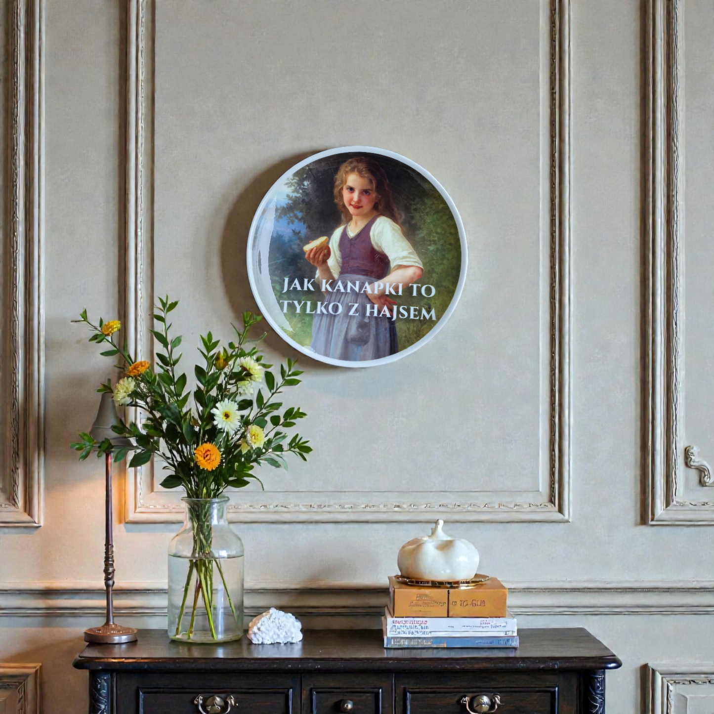 Polish plate kanapki z hajsem