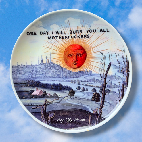 Burn wall plate