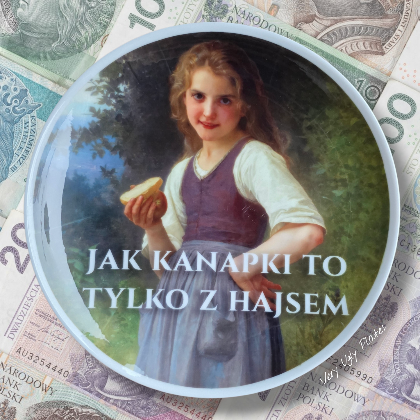 Polish plate kanapki z hajsem