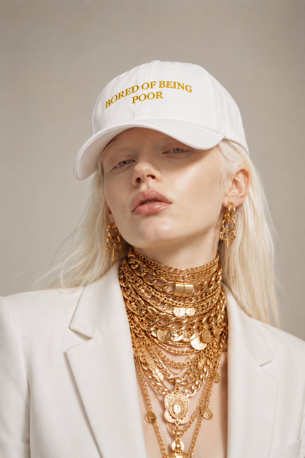 bored of being poor hat