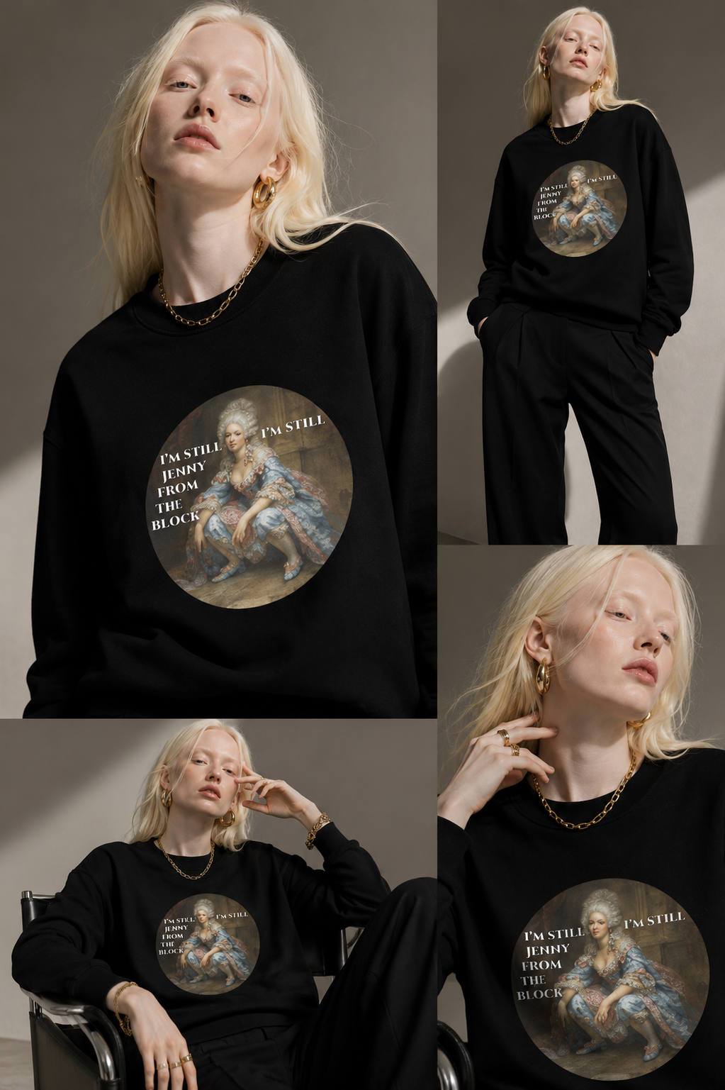 Jenny from the block sweatshirt