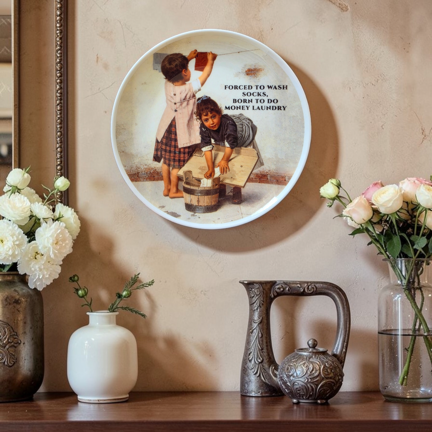 Born to do money laundry