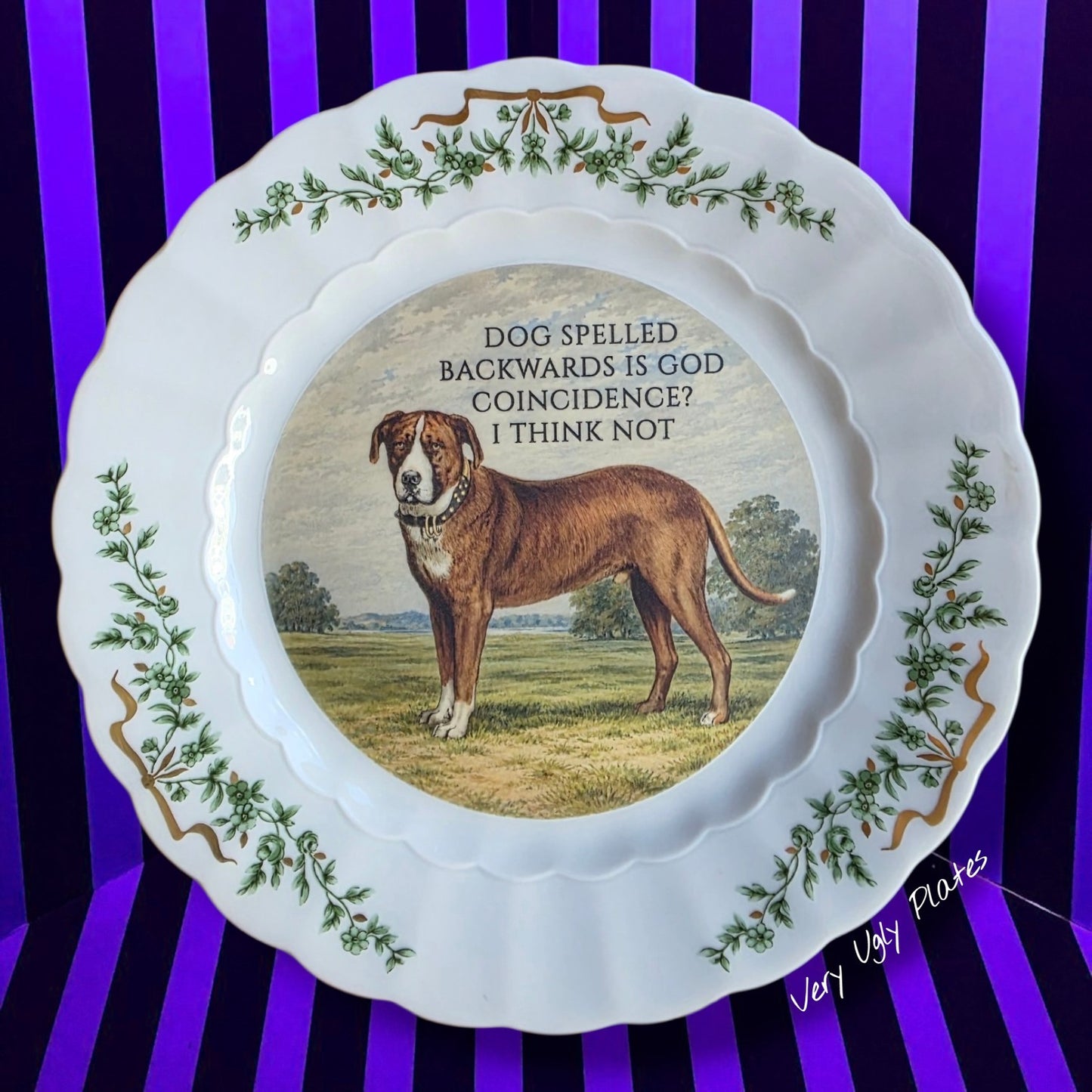 Dog plate