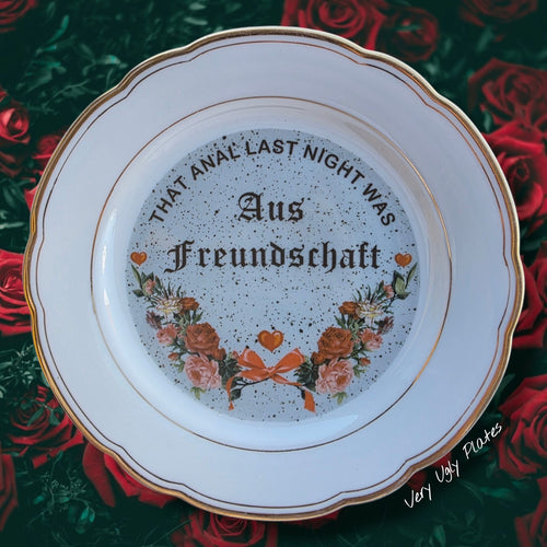 Aus Freundschaft