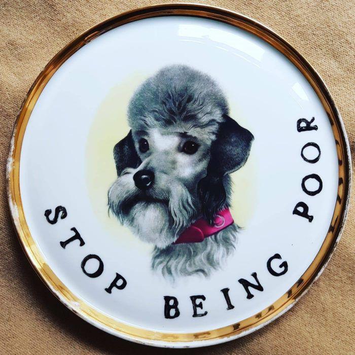 stop being poor
