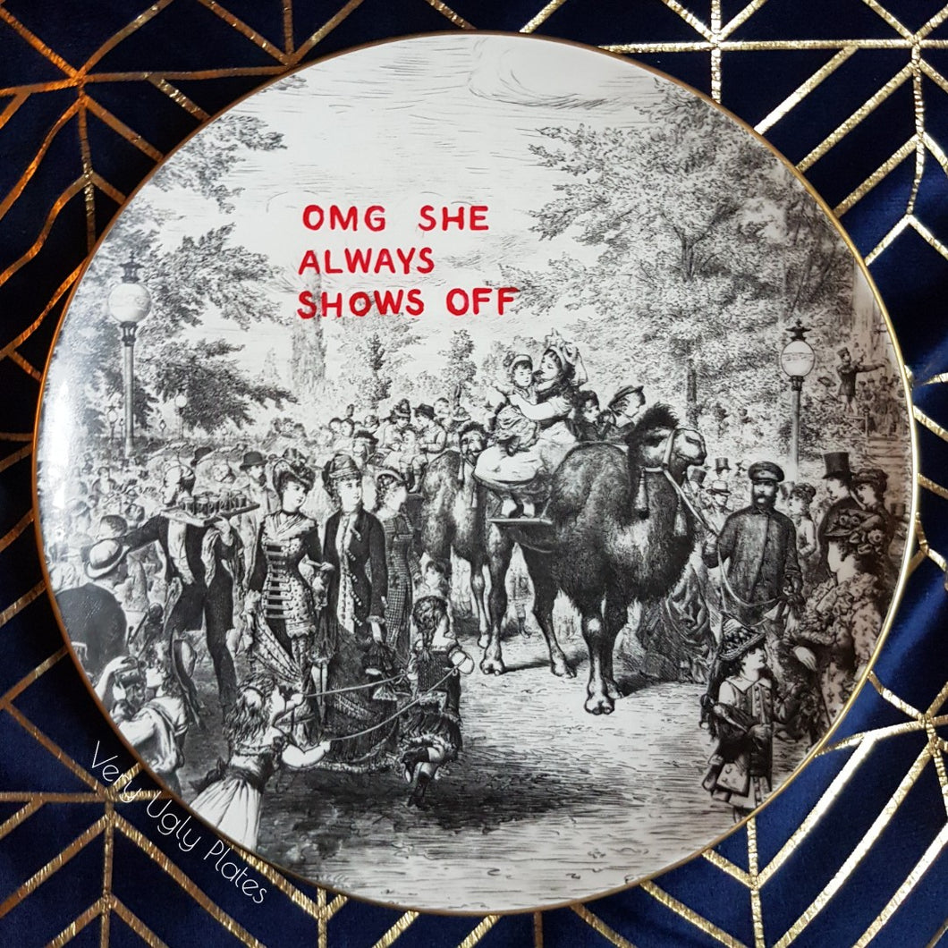 show off wall plate