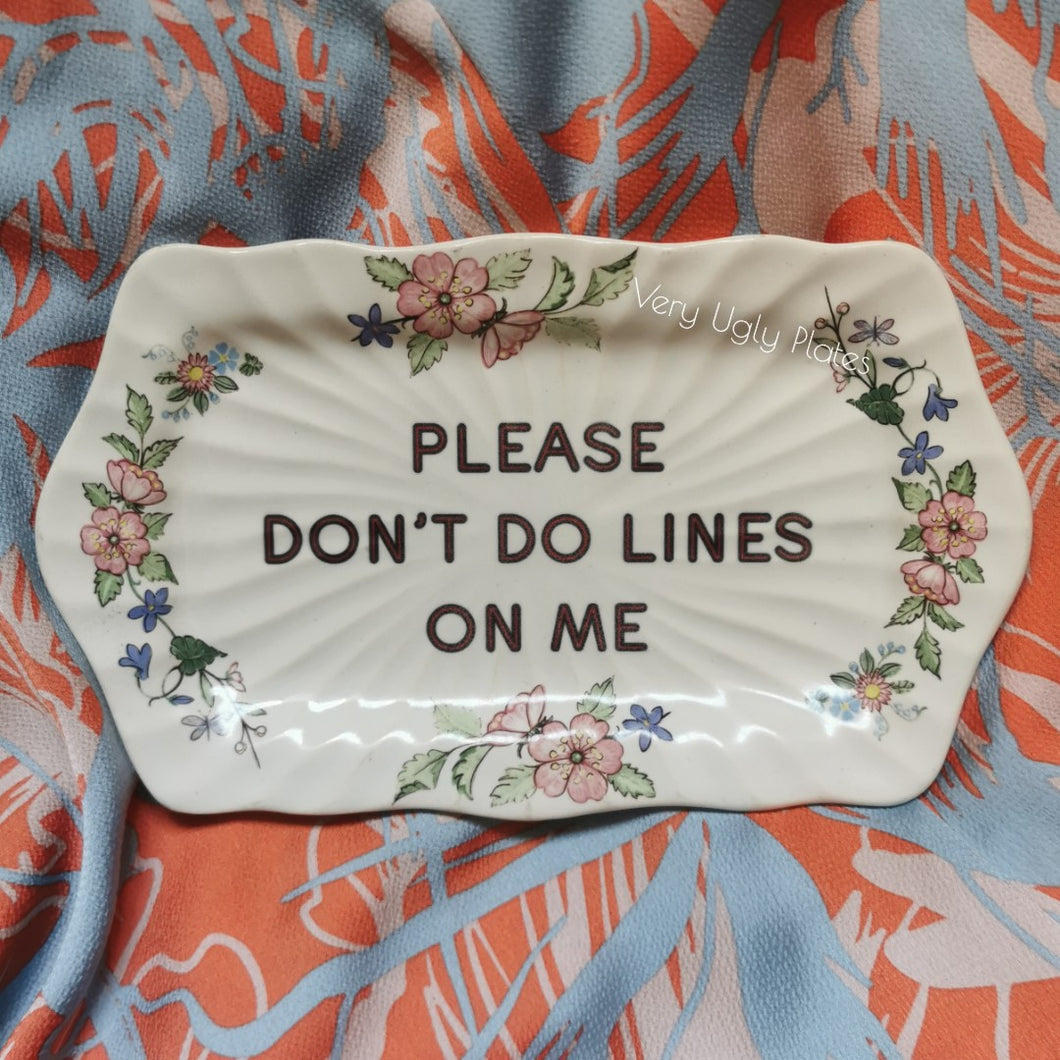 lines plate