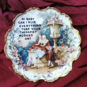 hi baby wall plate