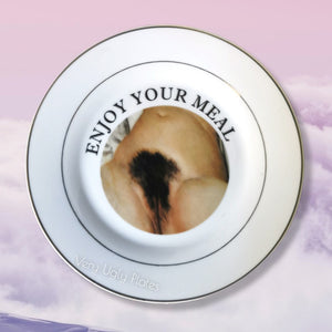 pussy food safe plate