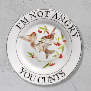 angry cunts wall plate