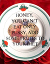 balanced diet pusy food safe plate