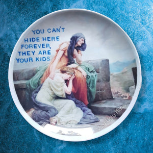 you can't hide wall plate