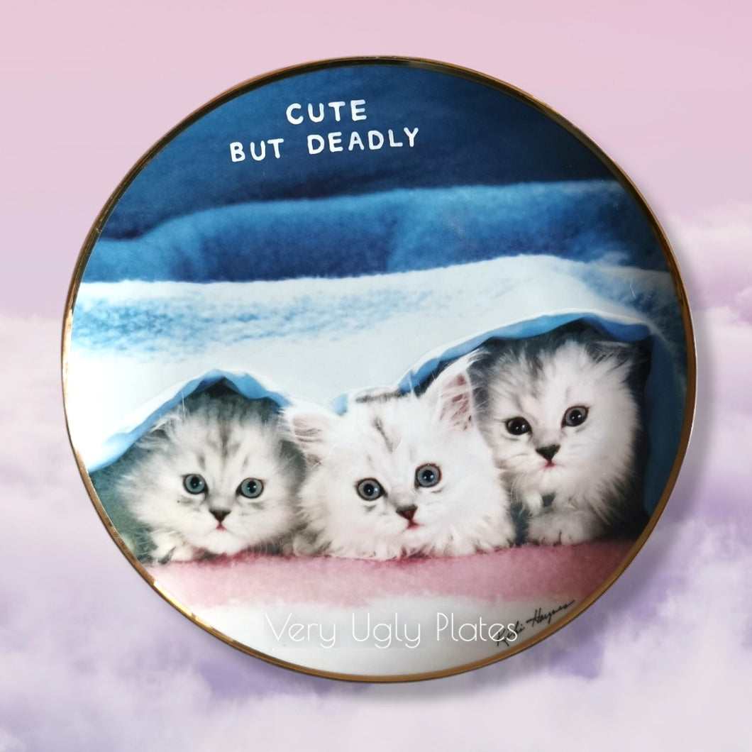 cute but deadly wall plate