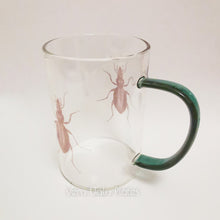 Load image into Gallery viewer, carabus coriaceus glass mug