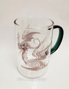 dragon glass mug