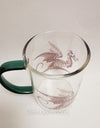 dragon glass mug