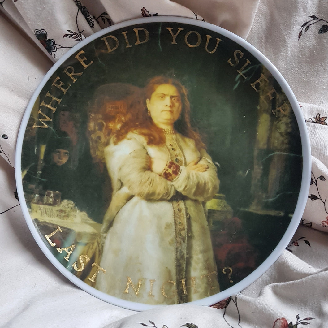 real horror story wall plate