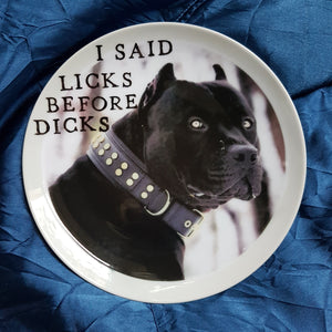 pit bull wall plate