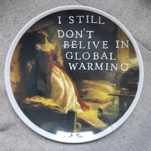 global warming wall plate
