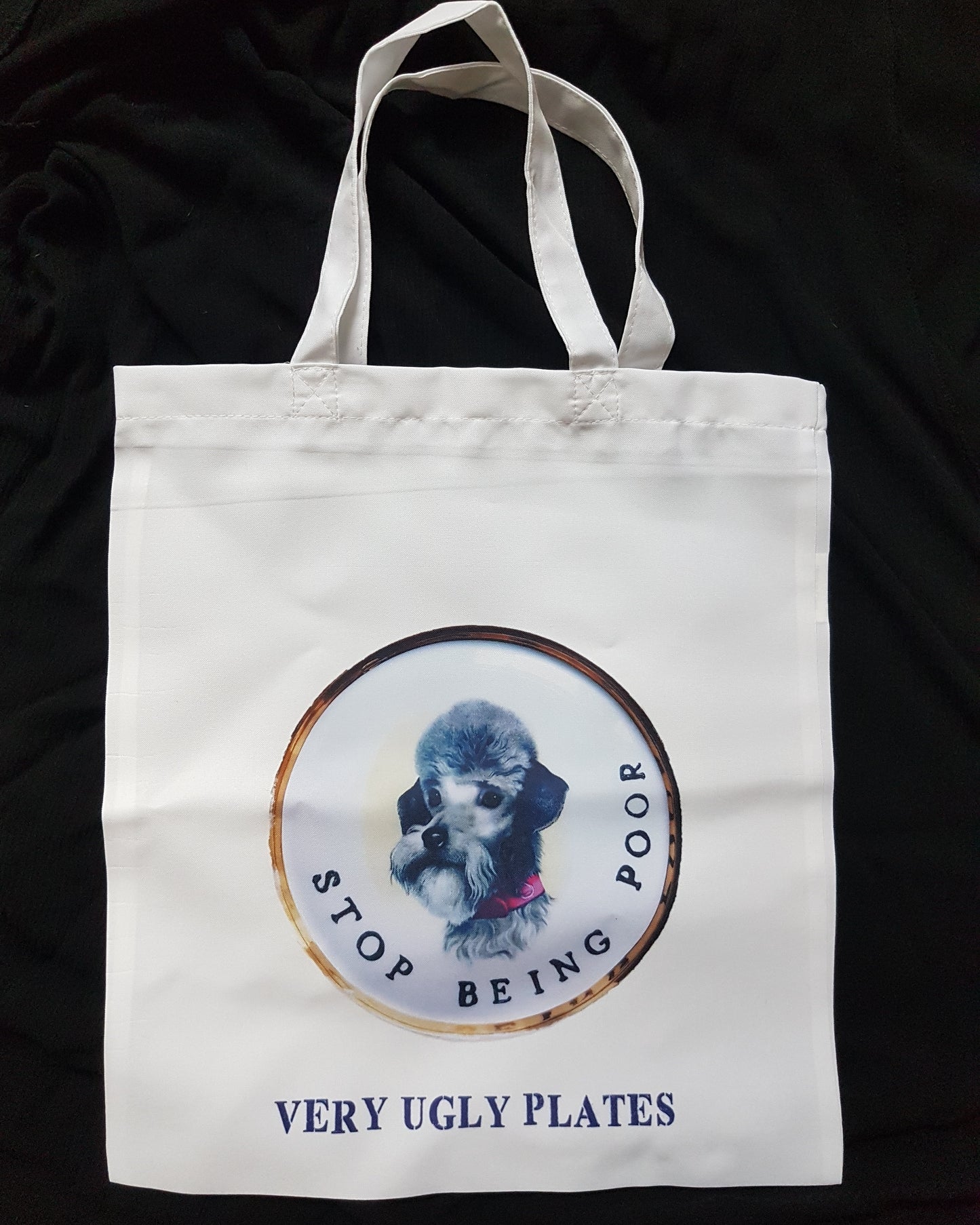 stop being poor bag