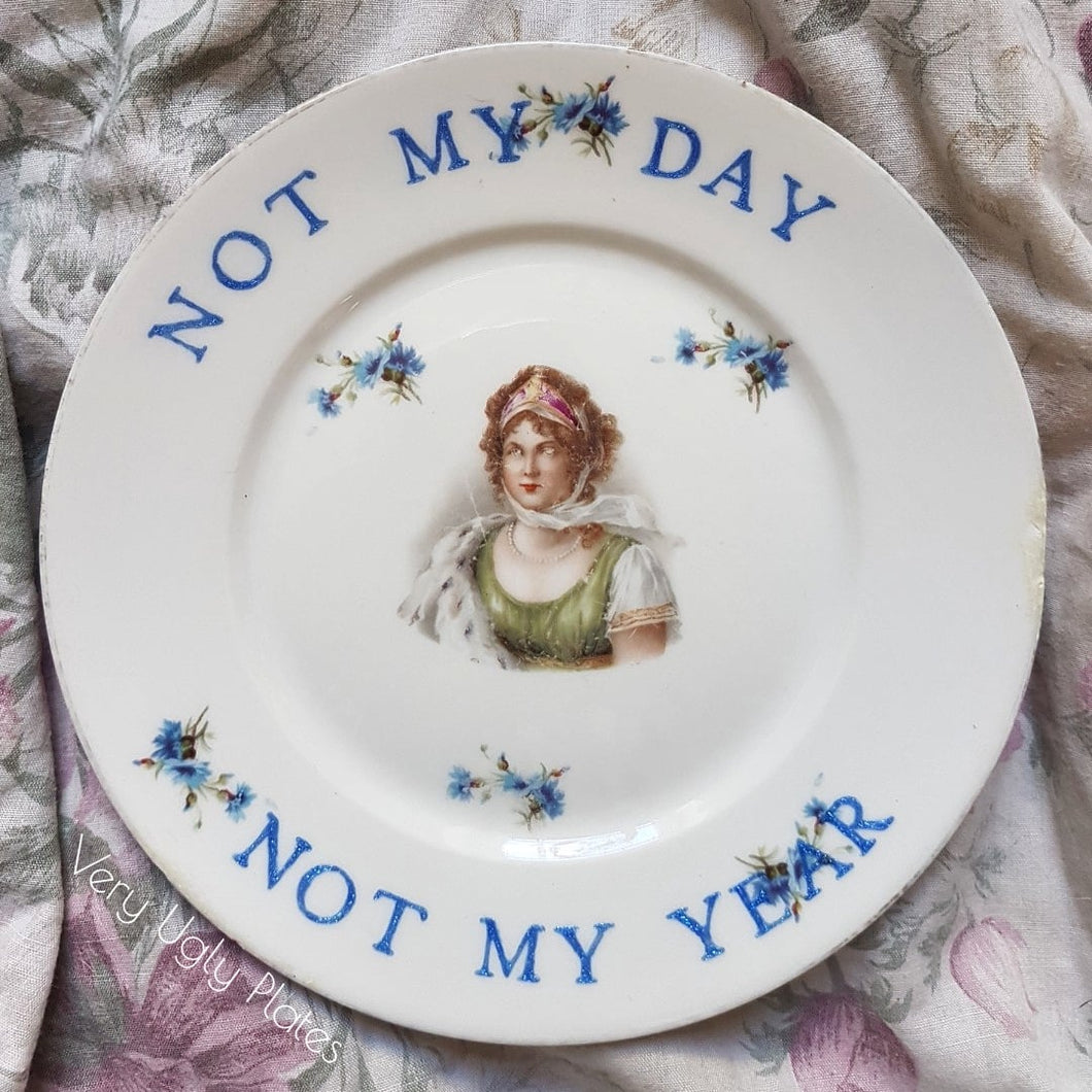 not my day wall plate