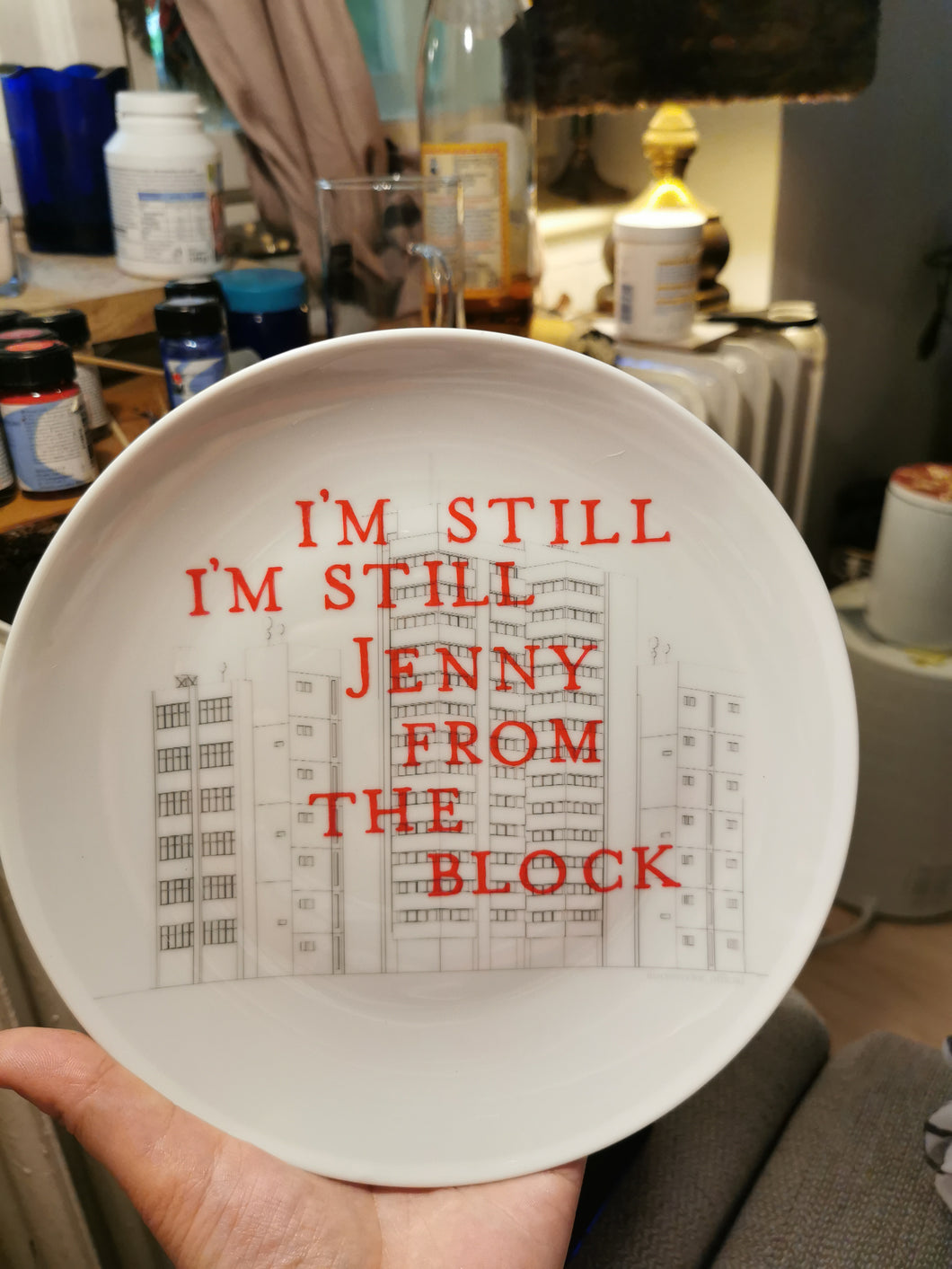 jenny from the block wall plate