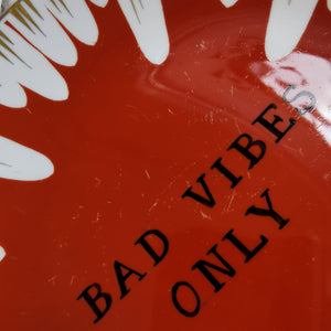 bad vibes only wall plate
