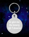 pet tag with message from your pet