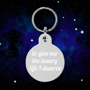 pet tag with message from your pet