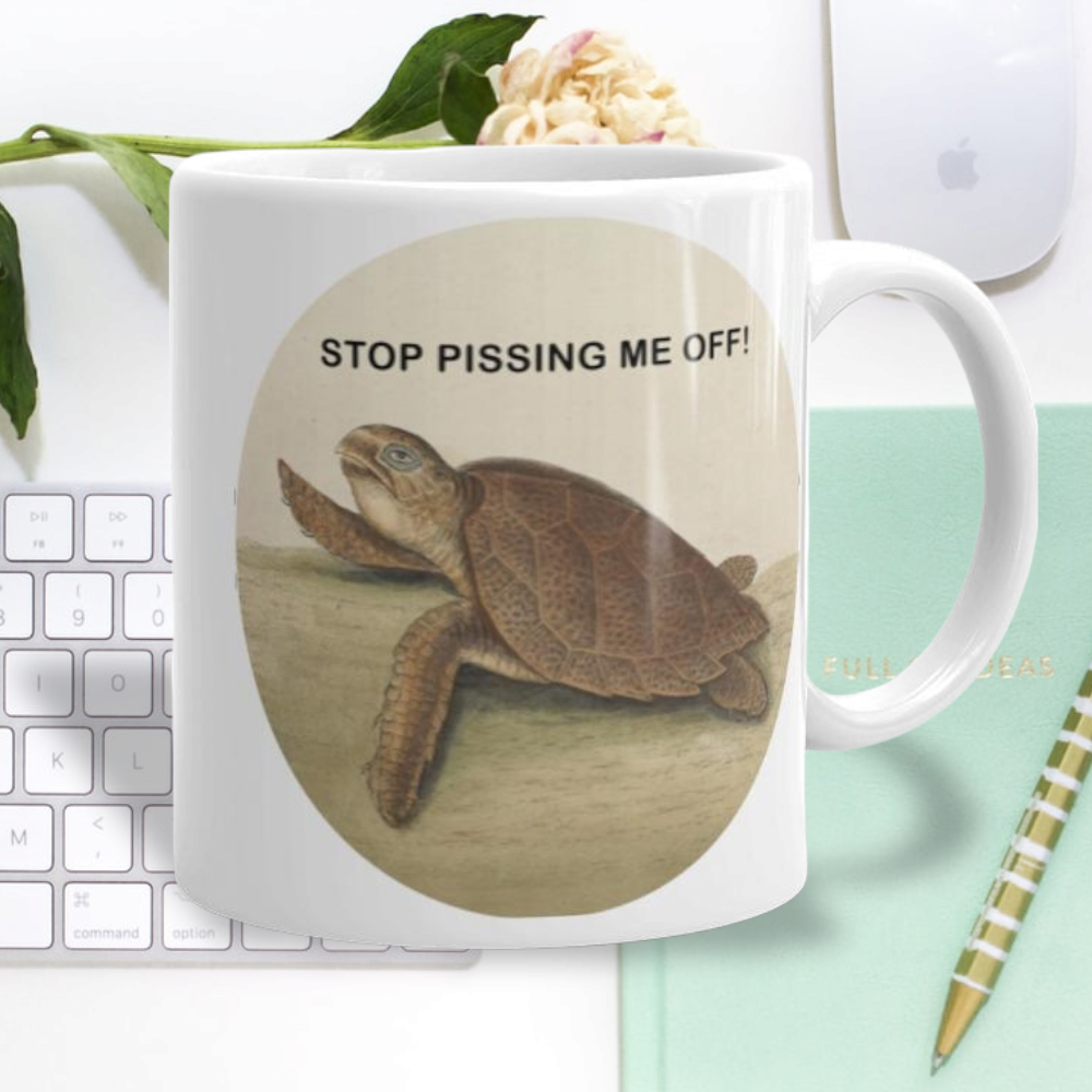 stop pissing me off mug – Very Ugly Plates