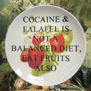 falafel wall plate plate