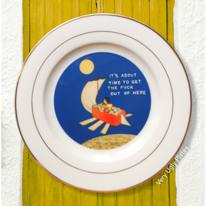 it's about time wall plate