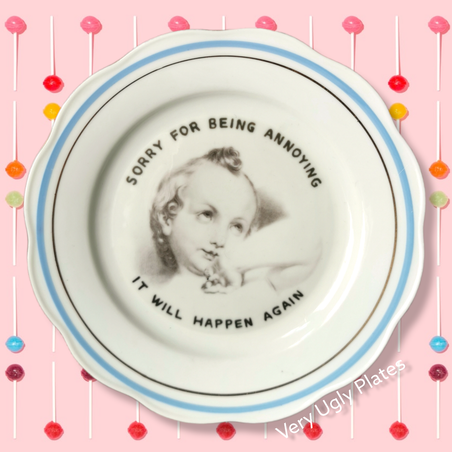 sweet kid wall plate
