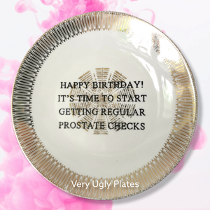 birthday wall plate