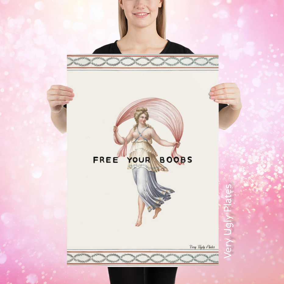 poster free your boobs