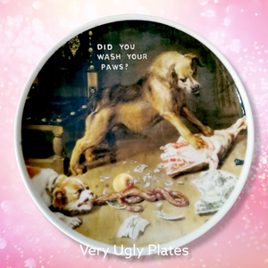 did you wash your paws wall plate