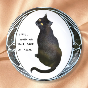 black cat 3 wall plate