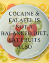 balanced diet wall plate