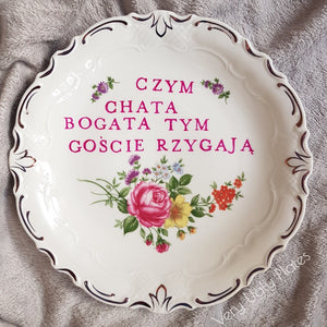 polish plate for mama